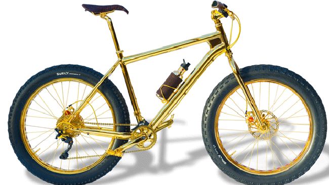 black gold mountain bike